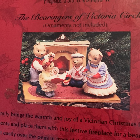 Vtg NIB 1993 Hallmark “The Bearingers of Victoria Circle” Ornaments (Set of 5) - Picture 2 of 9